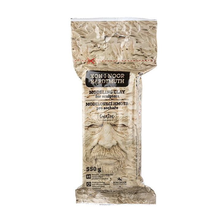 KOH-I-NOOR Modelliermasse für Bildhauer - Ocker, 550 g | ARTMIE