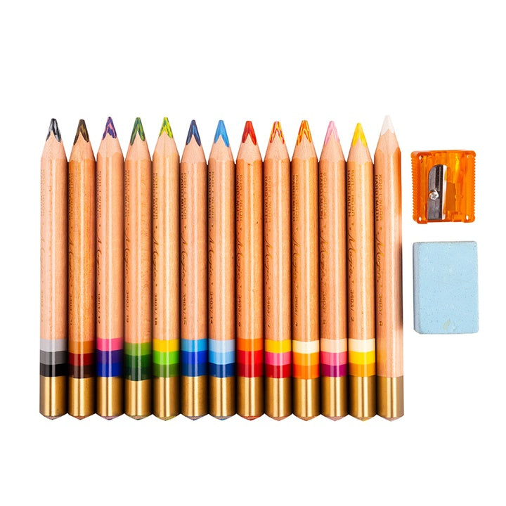 MAGIC Jumbo Buntstifte Set 12+1 FSC – Detailansicht 2 | ARTMIE