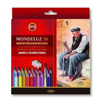 KOH-I-NOOR Mondeluz Aquarellstifte / 36 Stück | ARTMIE