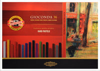 Hartölpastellkreiden GIOCONDA / 36er Set | ARTMIE