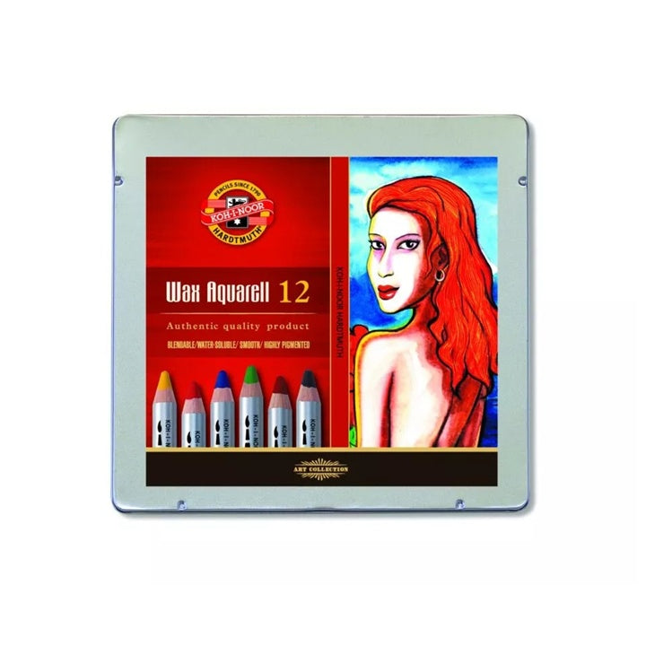 KOH-I-NOOR Wachs-Aquarell-Pastell-Set | ARTMIE