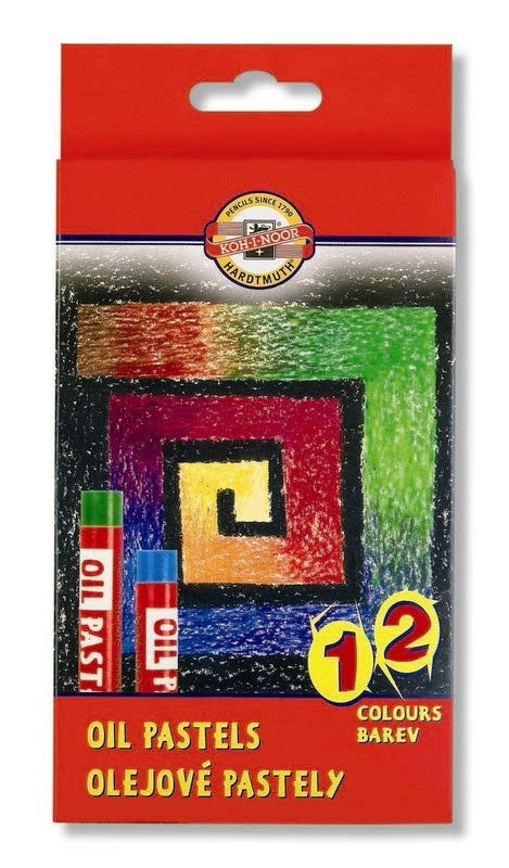 KOH-I-NOOR 12-teiliges künstlerisches Ölpastell-Set | ARTMIE