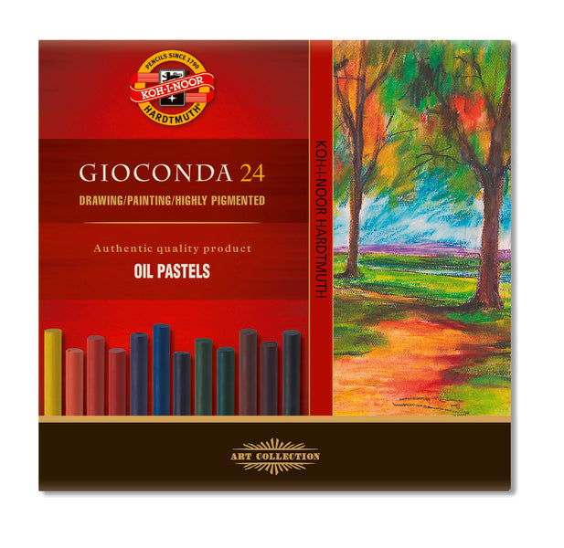 Satz künstlerischer Ölkreiden - GIOCONDA - 24 Stück | ARTMIE