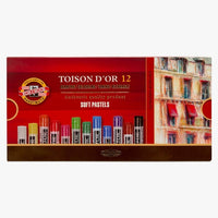 Toison d'Or Trockenpastellkreiden / 12 Stück | ARTMIE