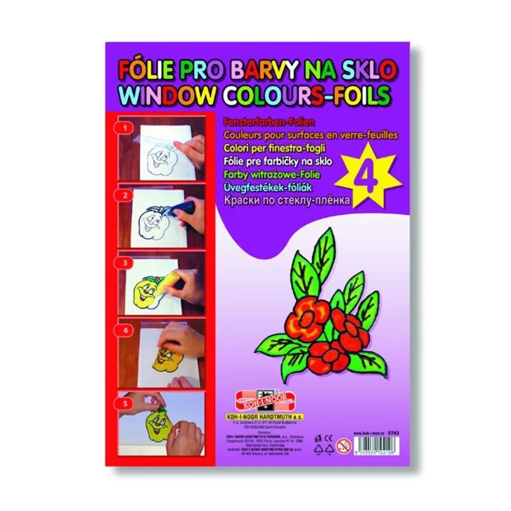 Kreative Fensterfolien - 4er-Set | ARTMIE