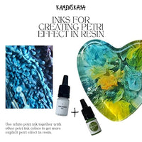 Mini-Set PETRI INKS KAMENSKAYA für Harz 13 x 5 ml – Detailansicht 4 | ARTMIE