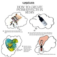 Mini-Set PETRI INKS KAMENSKAYA für Harz 13 x 5 ml – Detailansicht 5 | ARTMIE