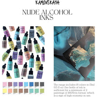 Satz Alkoholtinten NUDE KAMENSKAYA 16 x 15 ml – Detailansicht 4 | ARTMIE