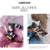 Satz Alkoholtinten NUDE KAMENSKAYA 16 x 15 ml – Detailansicht 5 | ARTMIE