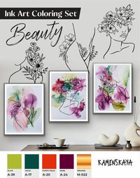 Tintenset KAMENSKAYA 'BEAUTY' – Detailansicht 3 | ARTMIE