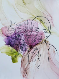 Tintenset KAMENSKAYA 'GIRLS AND FLOWERS' – Detailansicht 6 | ARTMIE