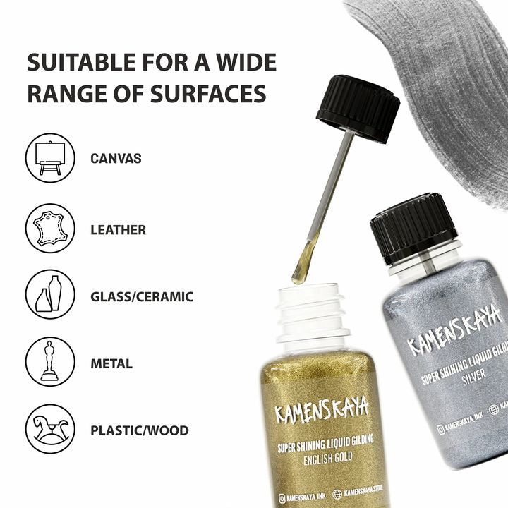 Flüssigmetall-Set KAMENSKAYA 6x20 ml – Detailansicht 5 | ARTMIE