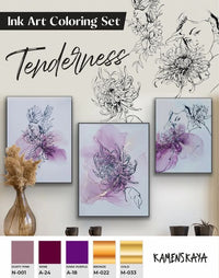 Tintenset KAMENSKAYA 'TENDERNESS' – Detailansicht 3 | ARTMIE