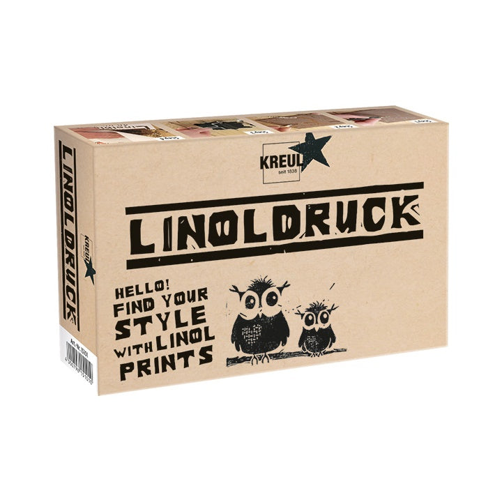 Satz für Linolschnitt KREUL - 8 Stück | ARTMIE