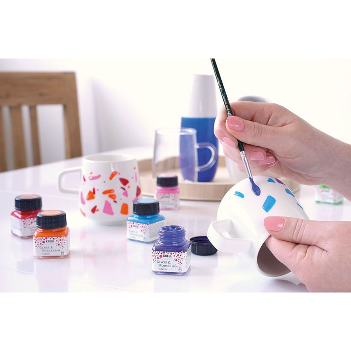 KREUL Color Living Glas- und Porzellanmalerei-Set – Detailansicht 2 | ARTMIE
