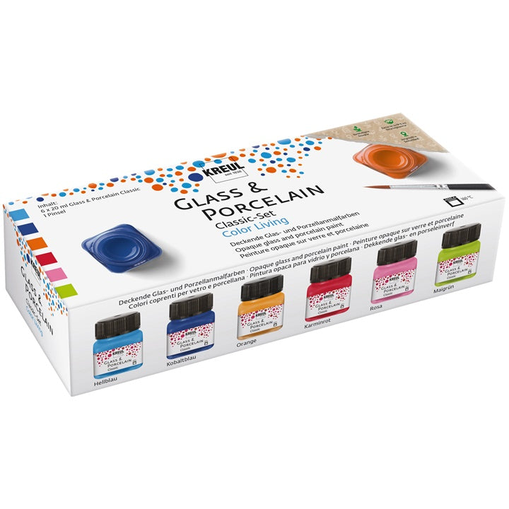 KREUL Color Living Glas- und Porzellanmalerei-Set | ARTMIE