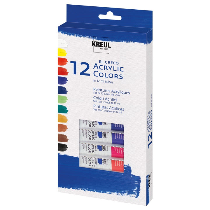 El Greco Acrylfarben-Set von Kreul | ARTMIE