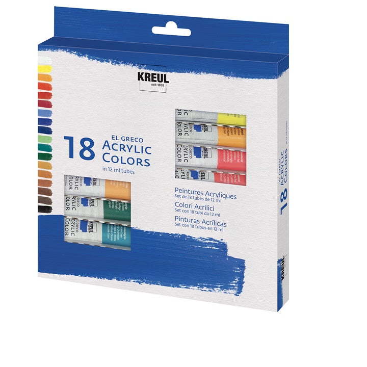 El Greco Acrylfarben-Set von Kreul | ARTMIE