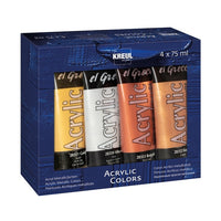 El Greco Metallic-Acrylfarben von Kreul | ARTMIE