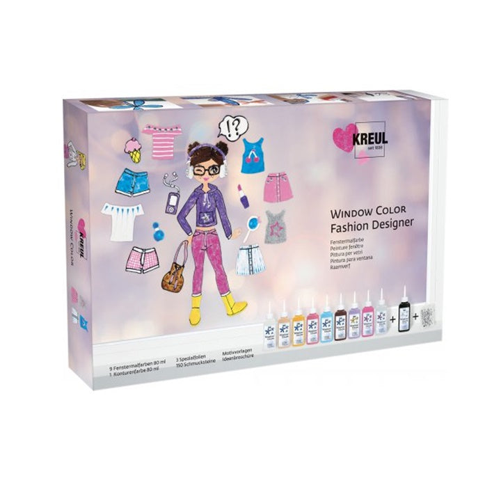 KREUL Mode Designer Glasmalerei Set | ARTMIE