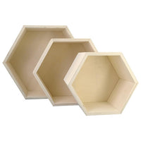 Kreul Sechseckige Holzkiste Set | ARTMIE