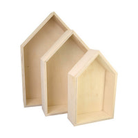 Kreul Holzkasten in Hausform Set | ARTMIE