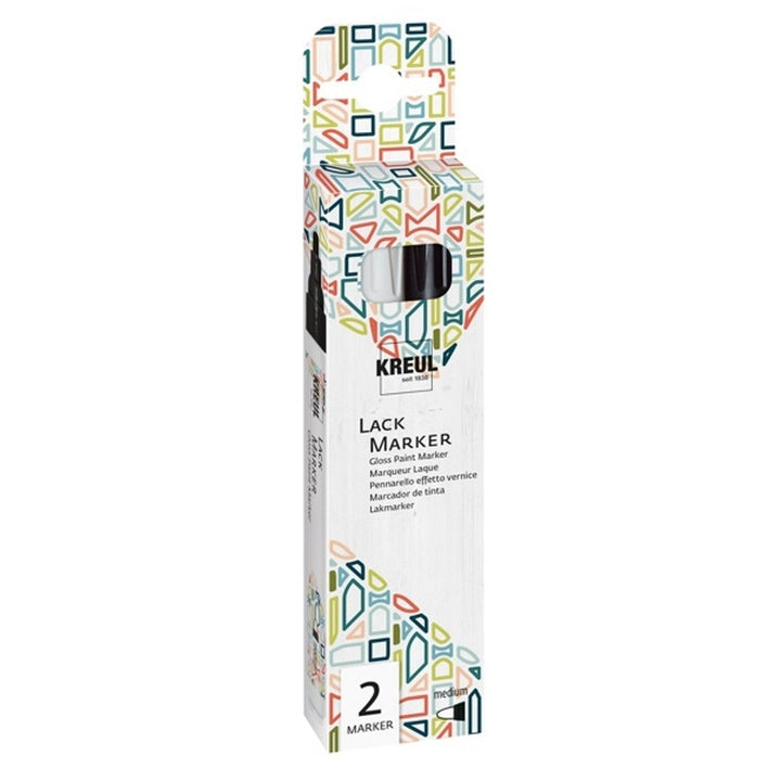 Kreul Glossy Paint Markers 2er-Set | ARTMIE