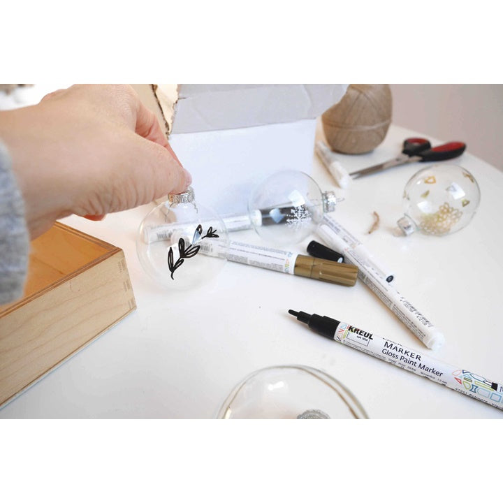 Kreul Glossy Paint Marker 4er Set – Detailansicht 3 | ARTMIE