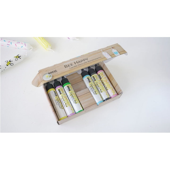Kerzenstifte KREUL - Satz von 6 x 29 ml – Detailansicht 3 | ARTMIE