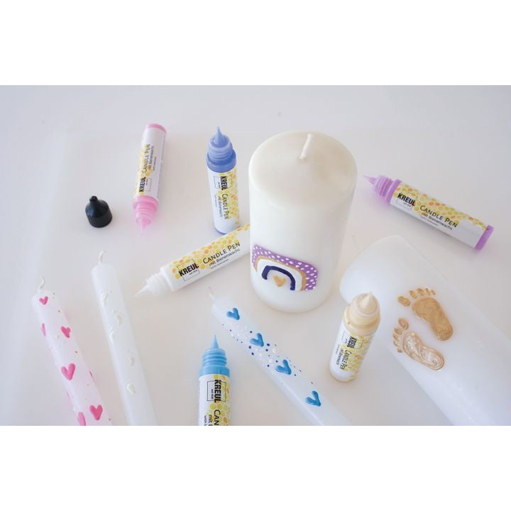 KREUL Kerzenstift Set 6 x 25 ml Hello Baby – Detailansicht 3 | ARTMIE