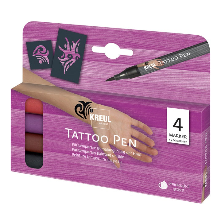 TATTOO KREUL Körperkunst Stifte Set | ARTMIE
