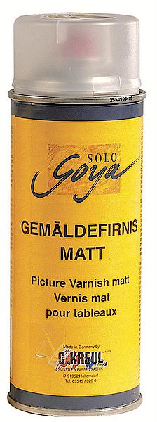 Solo Goya Endgültig Matte Lackspray | ARTMIE