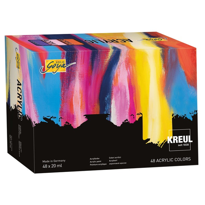 Solo Goya-Acrylfarben-Set von Kreul | ARTMIE