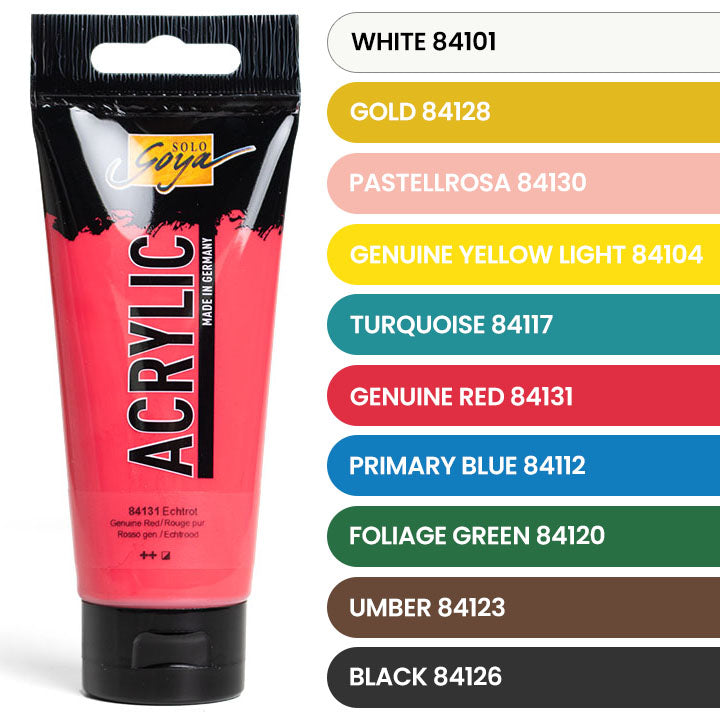 Solo Goya Acrylfarben - ARTMIE Gold Matches – Detailansicht 2 | ARTMIE