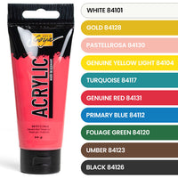 Solo Goya Acrylfarben - ARTMIE Gold Matches – Detailansicht 2 | ARTMIE