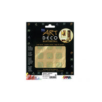KREUL Golddekorfolie Quadrate 140 x 140 mm 6 Stück | ARTMIE