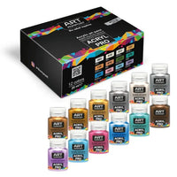 Metallic-Acrylfarben-Set ACRYL PRO Composite 12x20 ml | ARTMIE