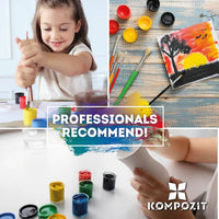 Klassisches Gouache-Farbset von Kompozit – Detailansicht 5 | ARTMIE