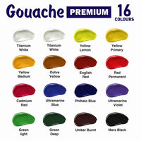 Premium ART Komposit Gouache-Farbset – Detailansicht 2 | ARTMIE