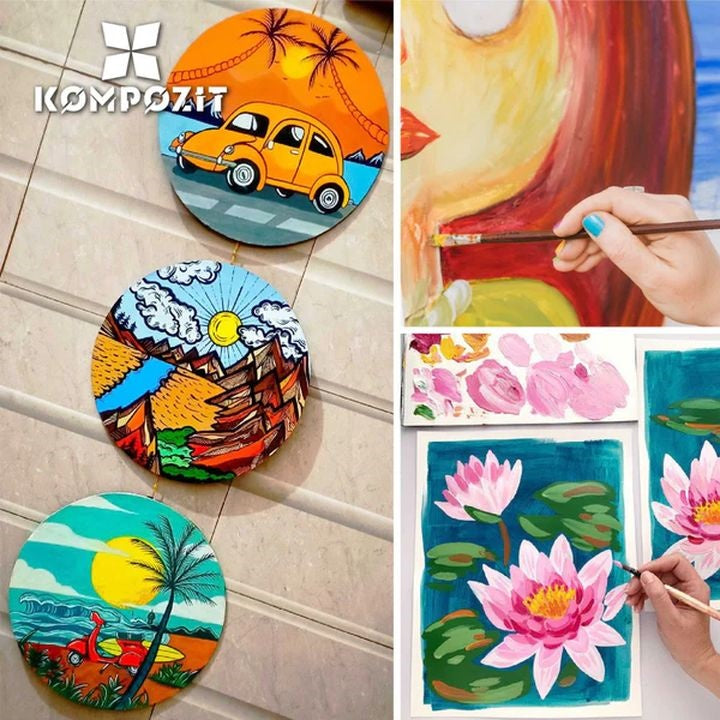 Premium ART Komposit Gouache-Farbset – Detailansicht 6 | ARTMIE