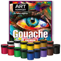 Premium ART Komposit Gouache-Farbset | ARTMIE