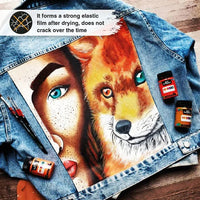 MAMBO Acrylfarben-Set für Textilien und Leder – Detailansicht 7 | ARTMIE