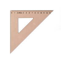 Profi-Dreikant-Lineal LENIAR 45° / 21 cm | ARTMIE