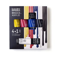 Liquitex Basics Acrylfarben-Set / 4x75ml + 1x118ml | ARTMIE