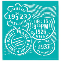 Briefmarken 16,5 x 16,5 cm | ARTMIE