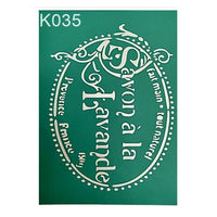 Dekorative Klebeschablone | ARTMIE