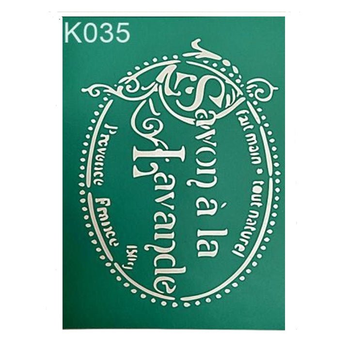 Dekorative Klebeschablone | ARTMIE