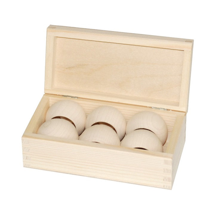 Dekorative Holzbox &amp; Serviettenring-Set | ARTMIE
