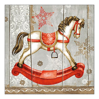 Öko-Servietten für Decoupage Schaukelpferd - 1St. | ARTMIE