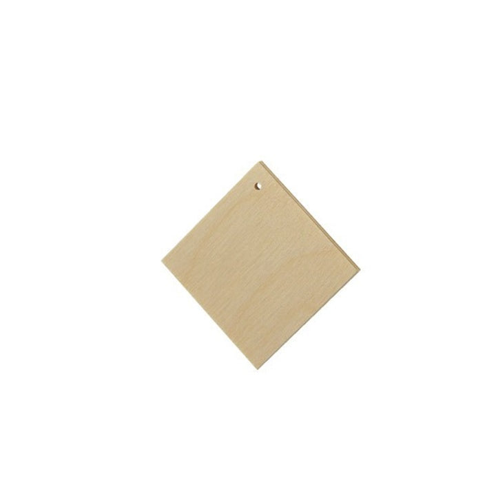 Quadratischer Anhänger aus Holz | ARTMIE
